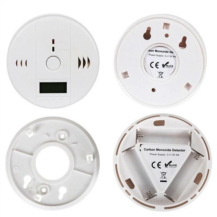 3*1.5v AA Battery Carbon Monoxide Detector
