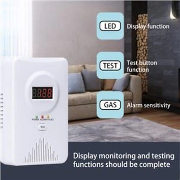 Éghető gáz riasztó